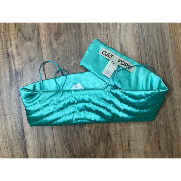 NWT Cult Form TURQ YORGAN BRA   Size: Medium - Picture 7 of 13